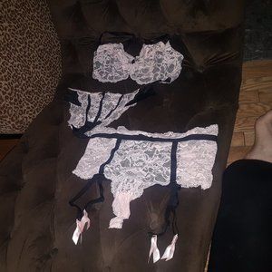 Victoria's Secret 3 piece Bra Panties Set